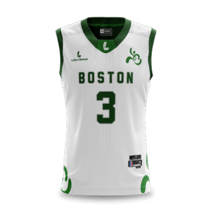 emerald classic white green jersey front